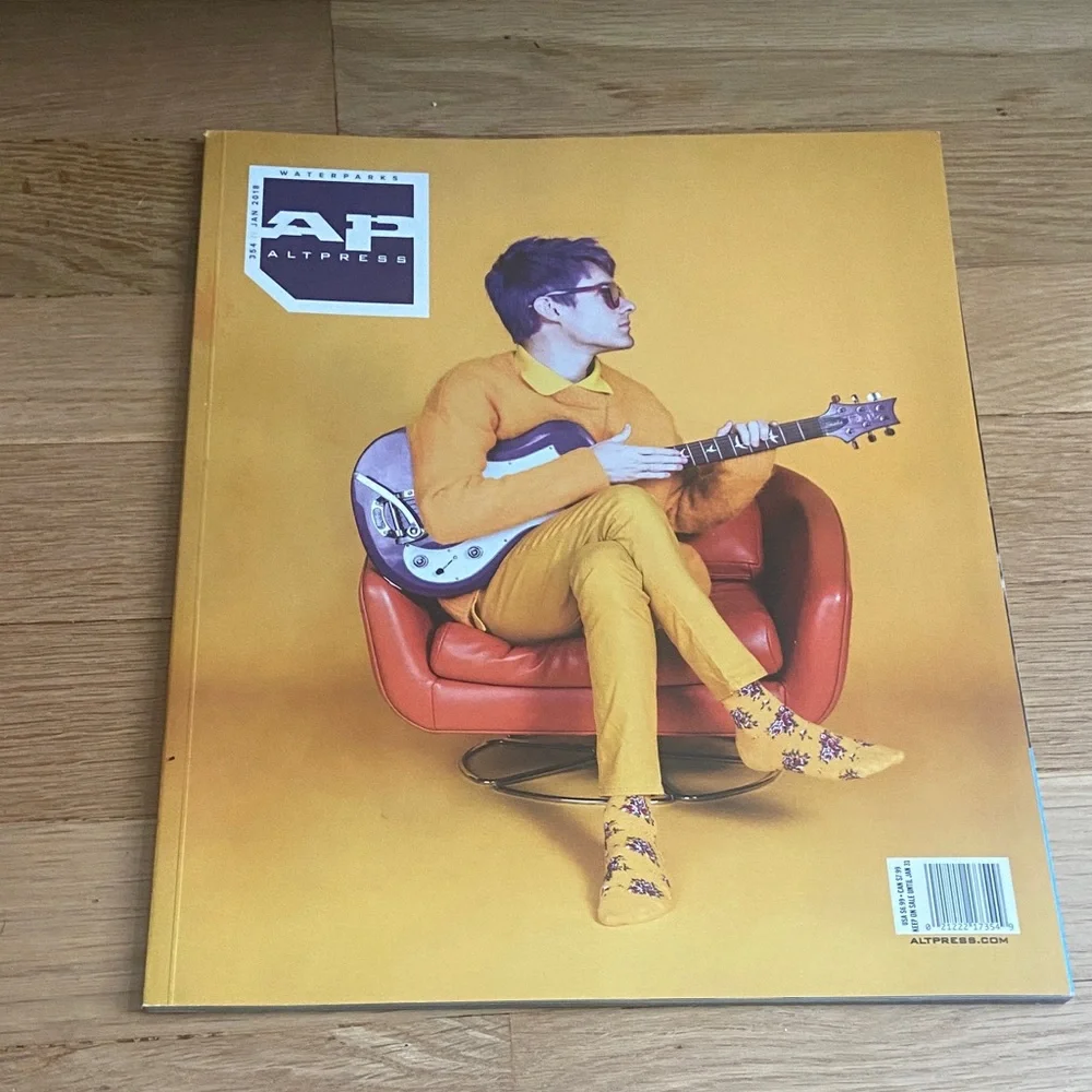 🧡 AP Magazine Waterparks Awsten Knight cover January 2018
